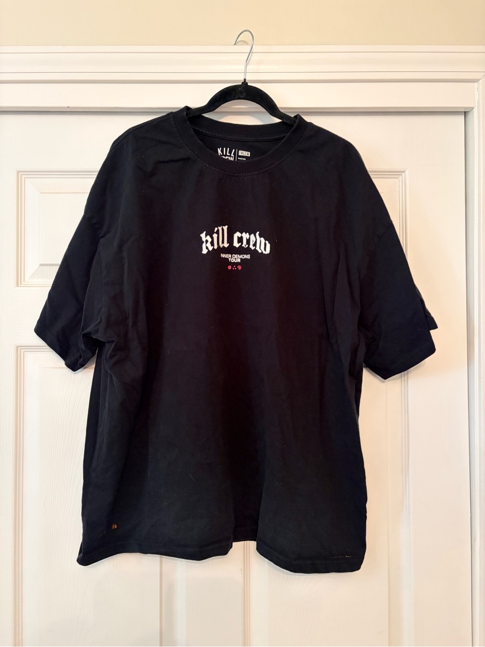 Kill Crew Black Short-Sleeve Graphic Tee
